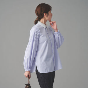 チュールカラー 2WAY ブラウス