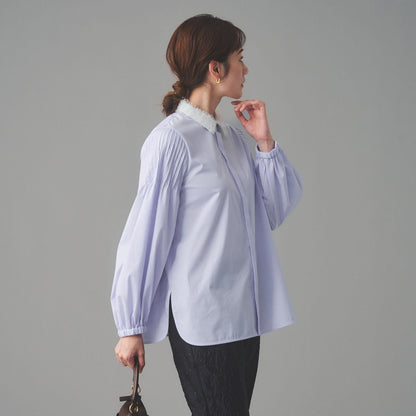 チュールカラー 2WAY ブラウス