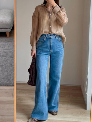 ワッシャーシアーシャツ