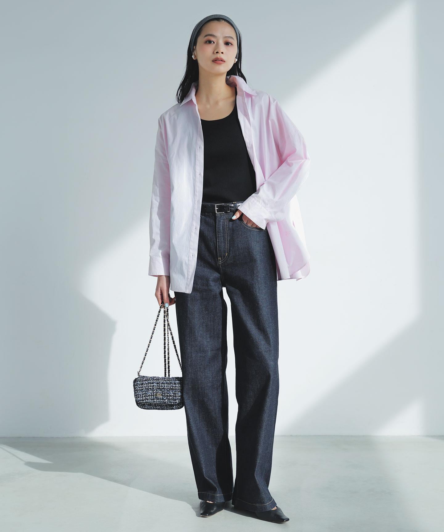 コットン オーバーシャツ