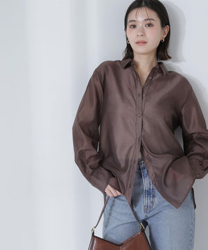 シアーオーバーシャツ