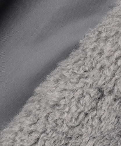 エコファー ステンカラーコート