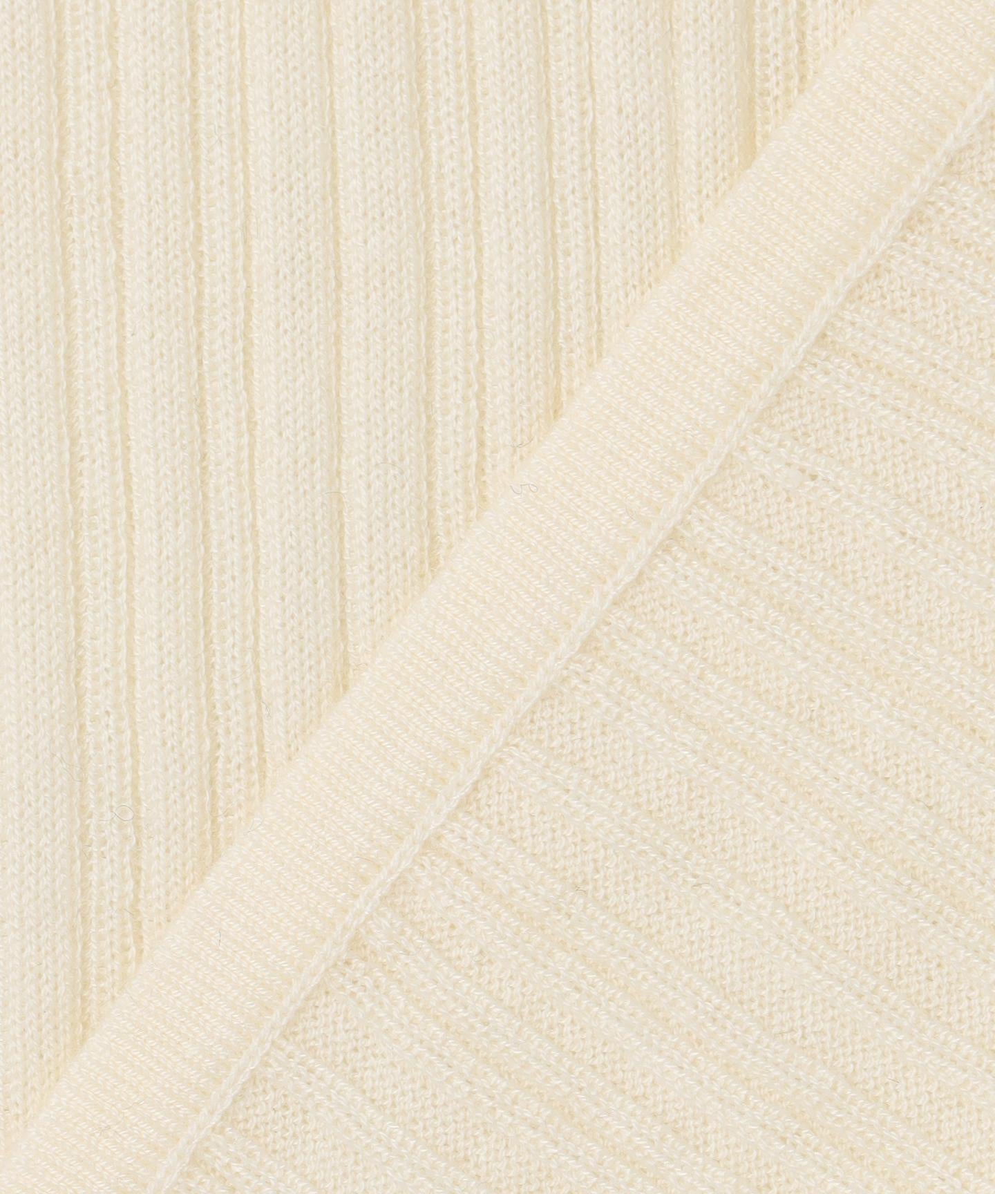 ハイゲージニット ヘンリーネックトップス