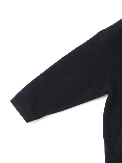 mizuiro ind ウールブレンドスタンドカラーコート