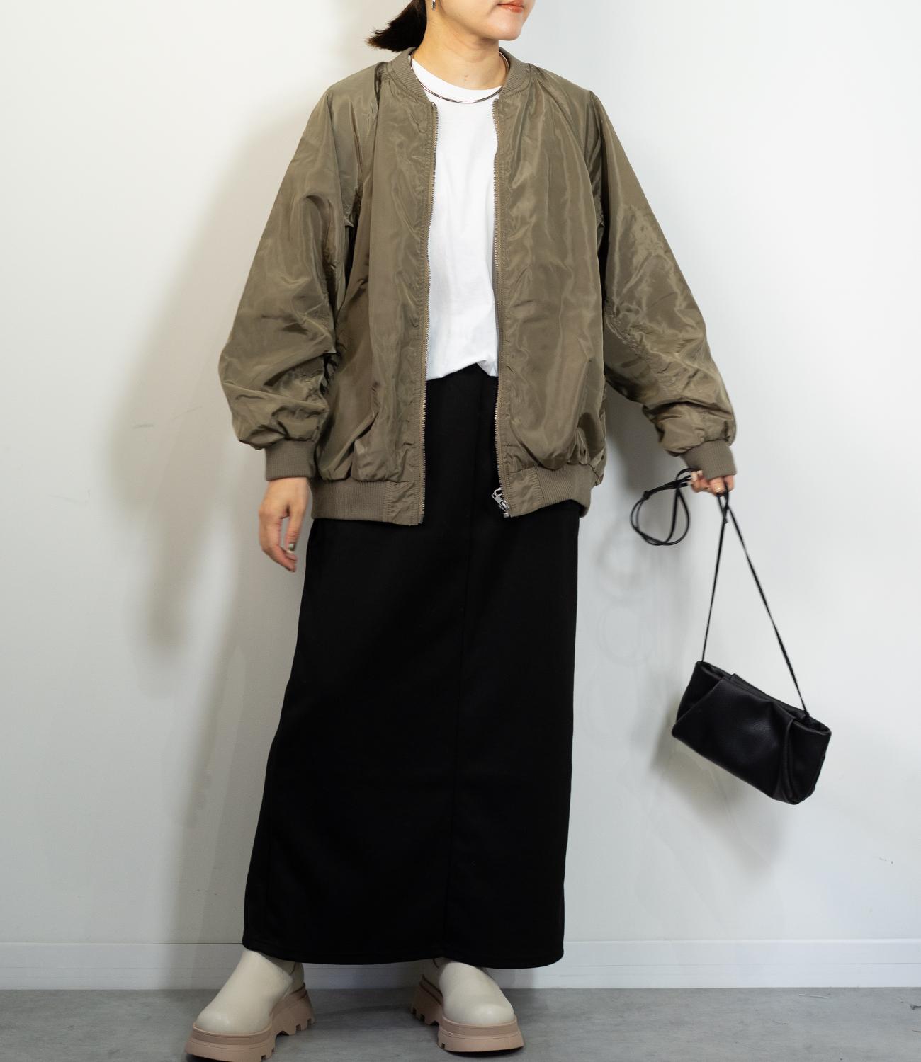 ギャザーボリュームブルゾン