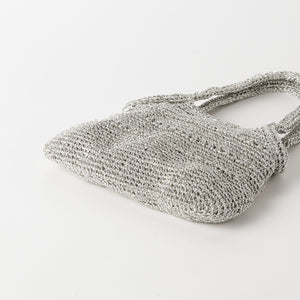 メタリックコード ミニ トートバッグ