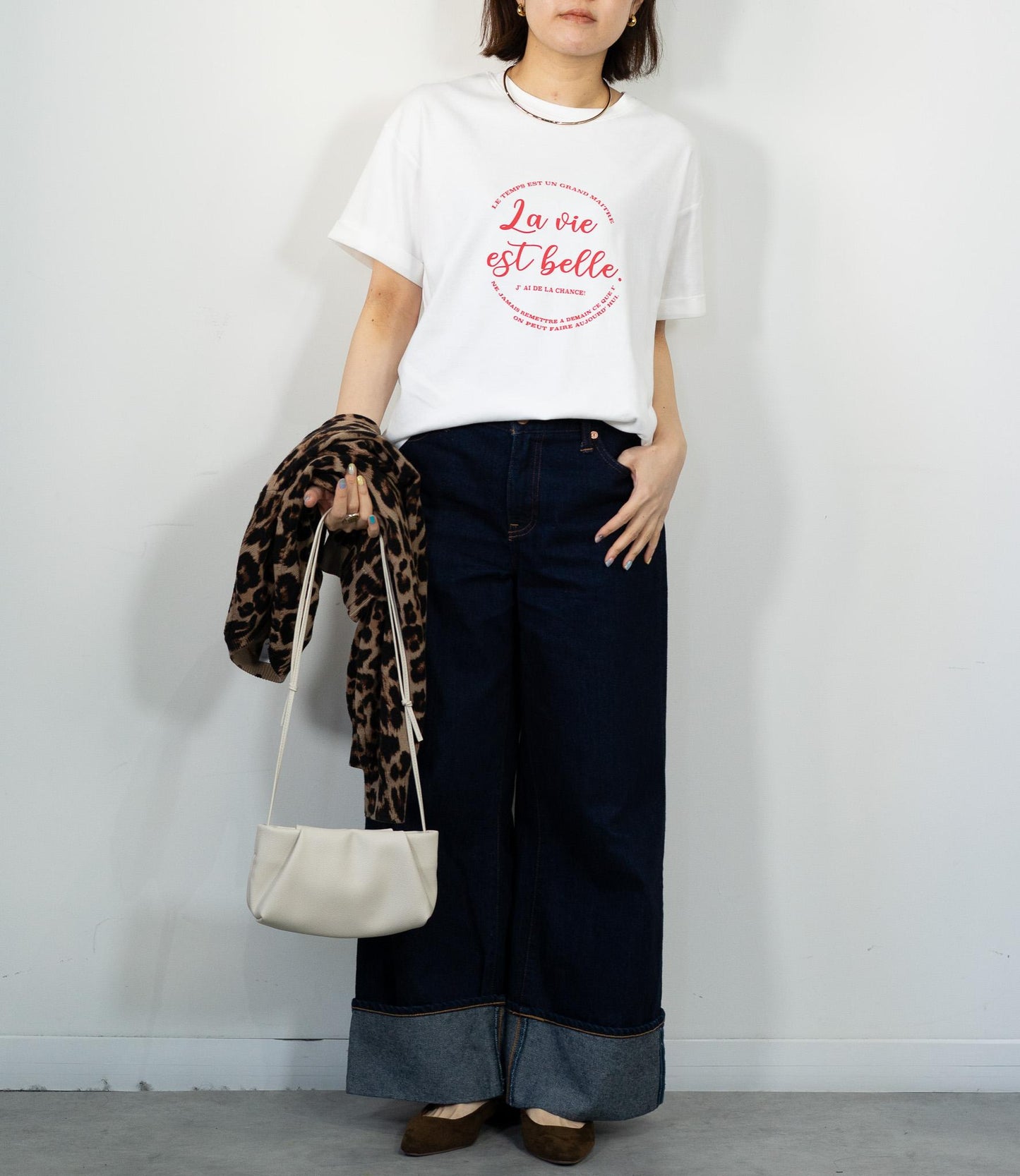 クールタッチLa vie est belleTシャツ