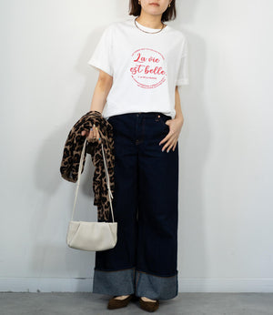 クールタッチLa vie est belleTシャツ