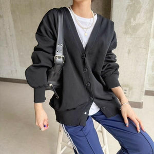 スポンディッシュVネックカーディガン