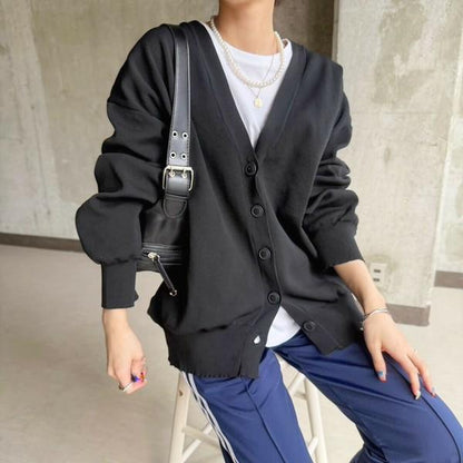 スポンディッシュVネックカーディガン