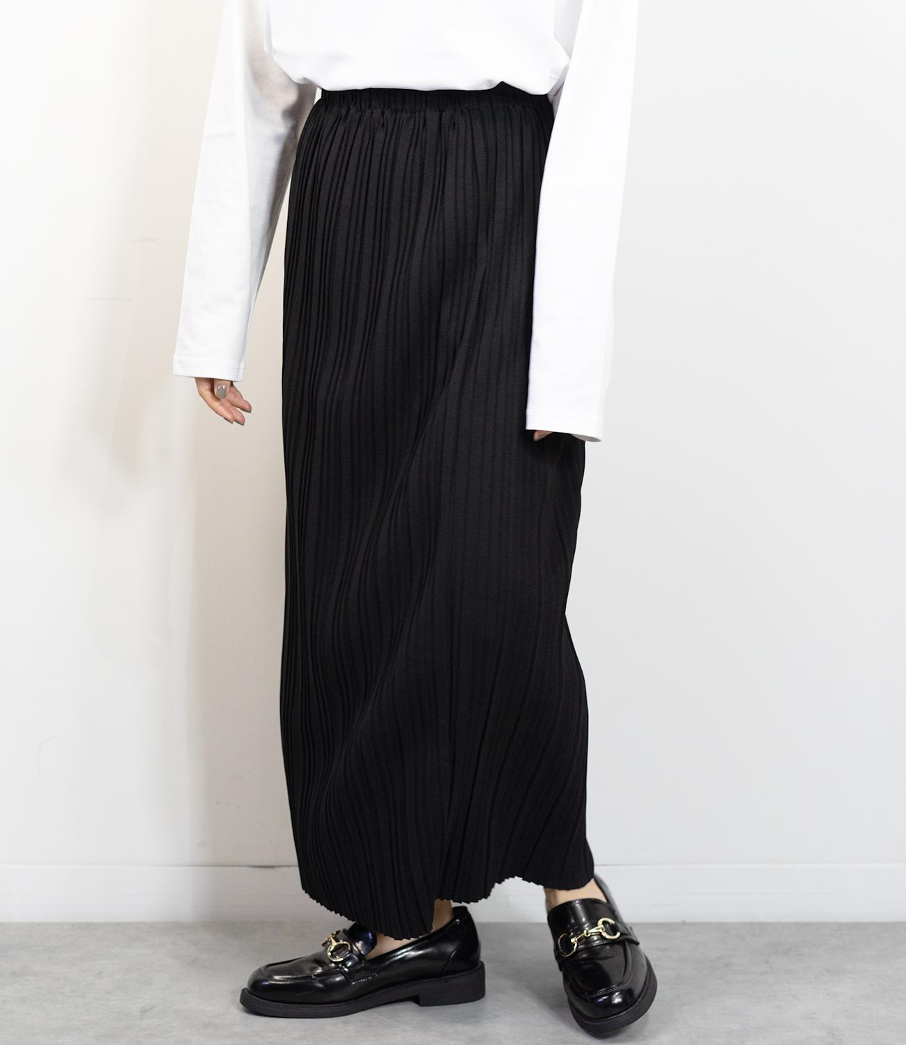 ストレートプリーツスカート