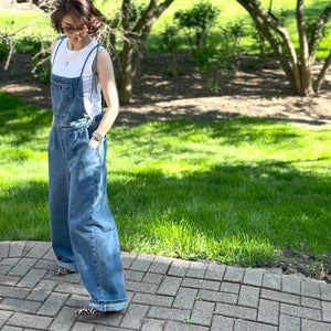 デニムサロペット