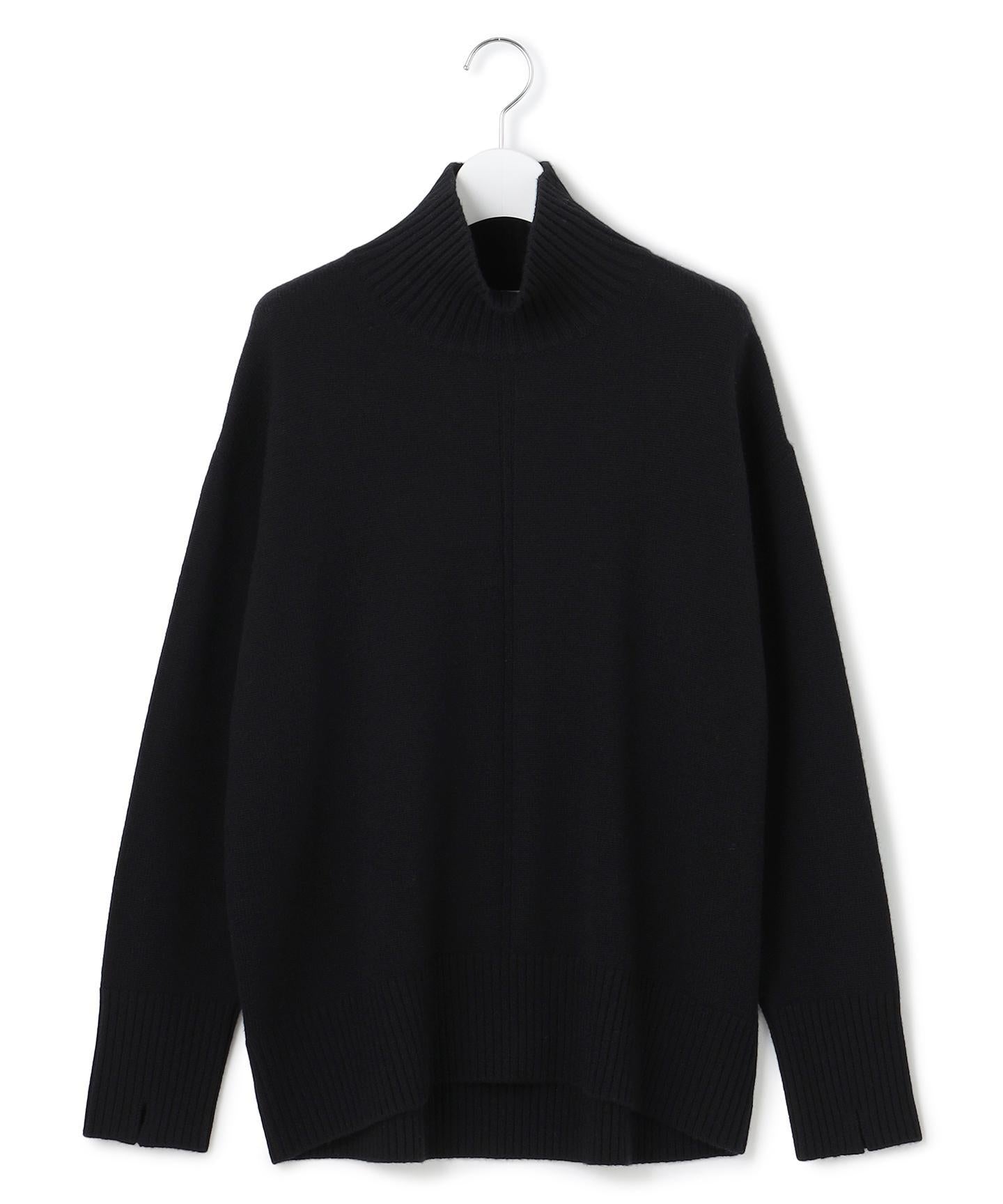 ソフトカシミヤミックス ハイネックニット