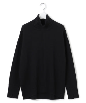 ソフトカシミヤミックス ハイネックニット