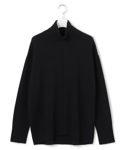 ソフトカシミヤミックス ハイネックニット