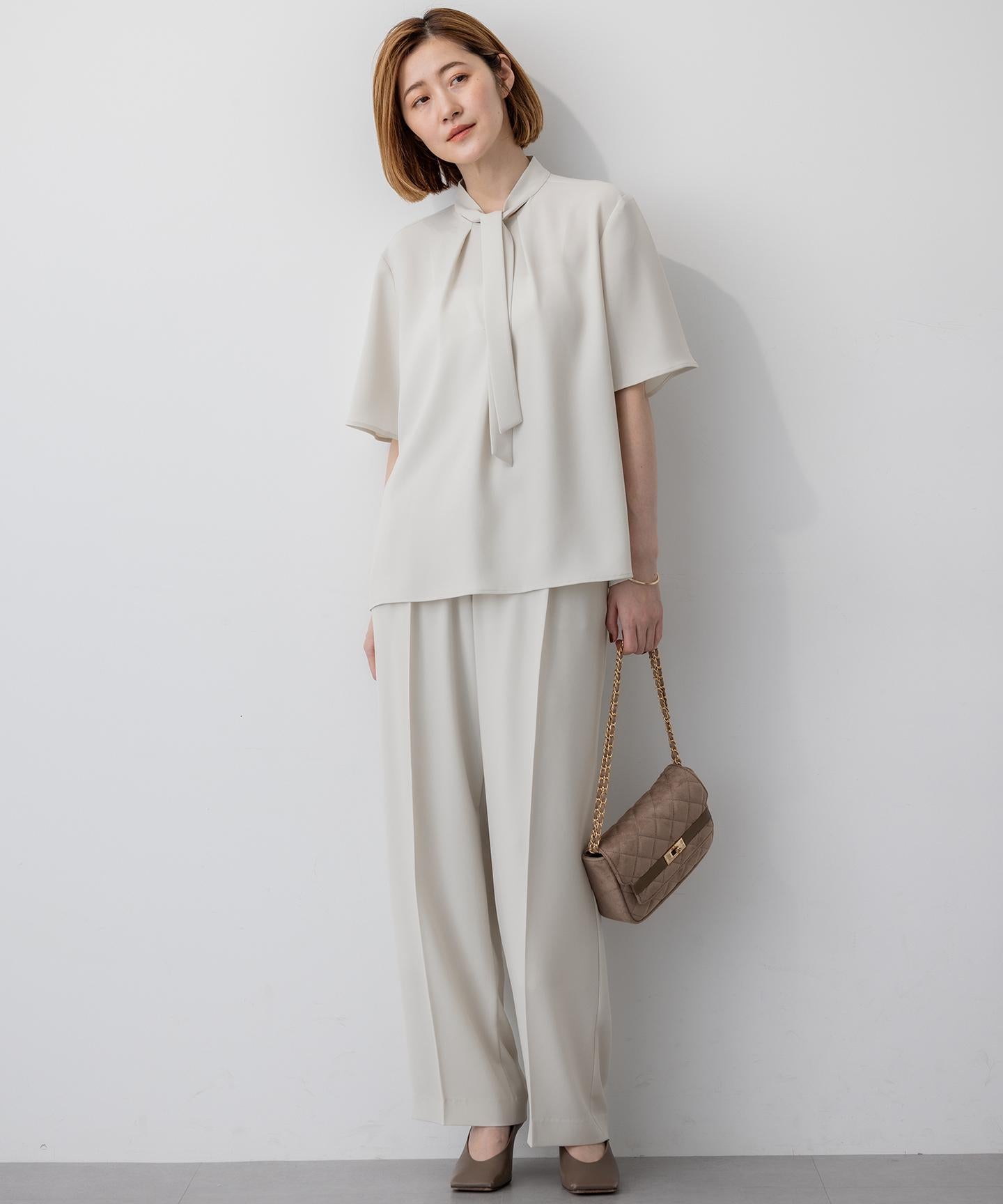 スエード キルティング ショルダーバッグ