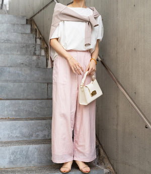 半袖コクーンカットソー