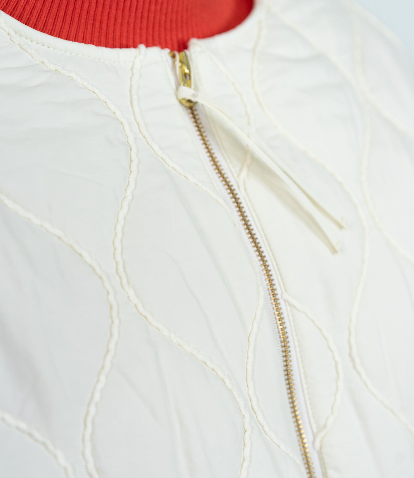 モールキルティングアウター