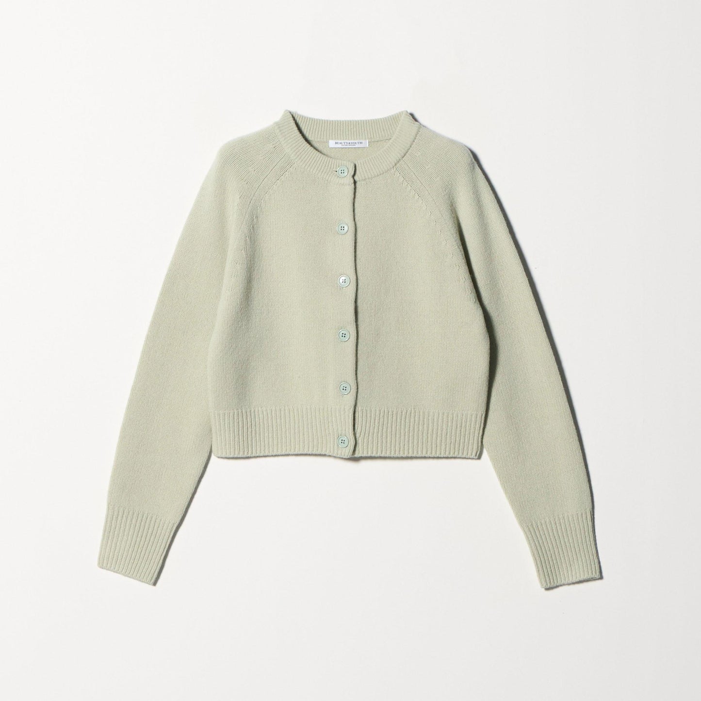 ウールニット ショートカーディガン