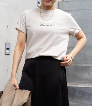 ワンポイントスリムTシャツ