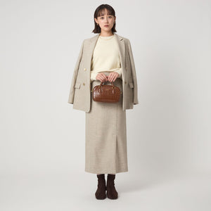 ［size SHORTあり］スラブ サイド スリット タイト スカート