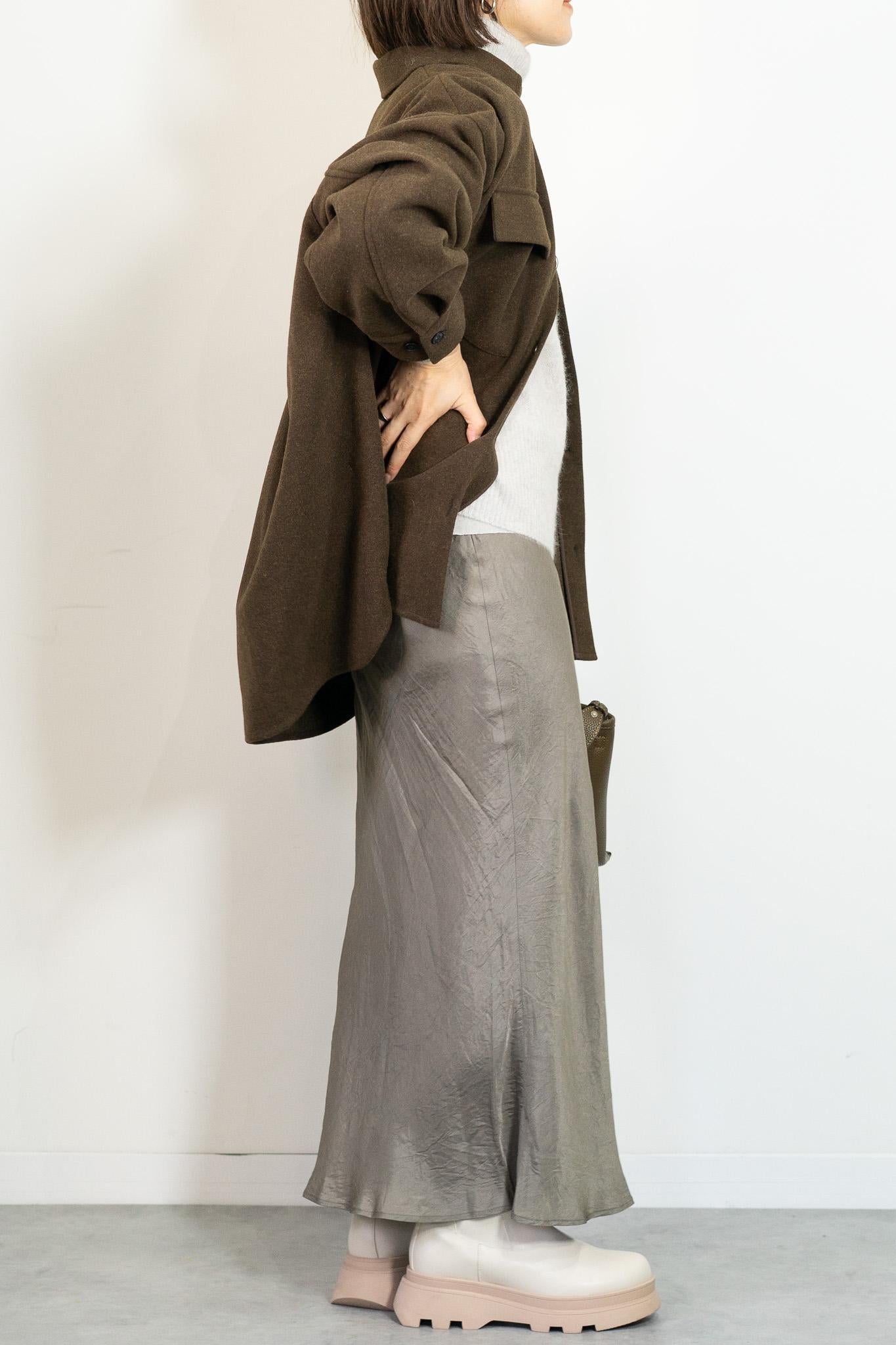 ウールライクCPOアウター