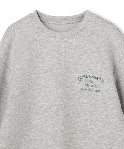 BEAUTY FORM JERSEY 刺繍ロゴ プルオーバー