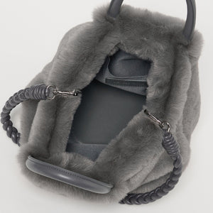 フェイクファー2WAY トートバッグ / ショルダーバッグ