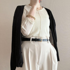 シースルーカーディガン