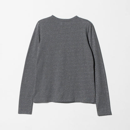 ラメ テンジク ロングスリーブ カットソー