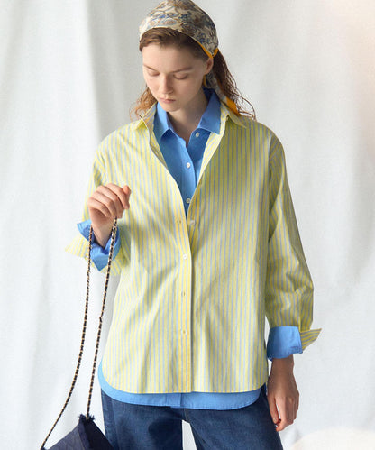 CANCLINI シャーティング ベーシックシャツ