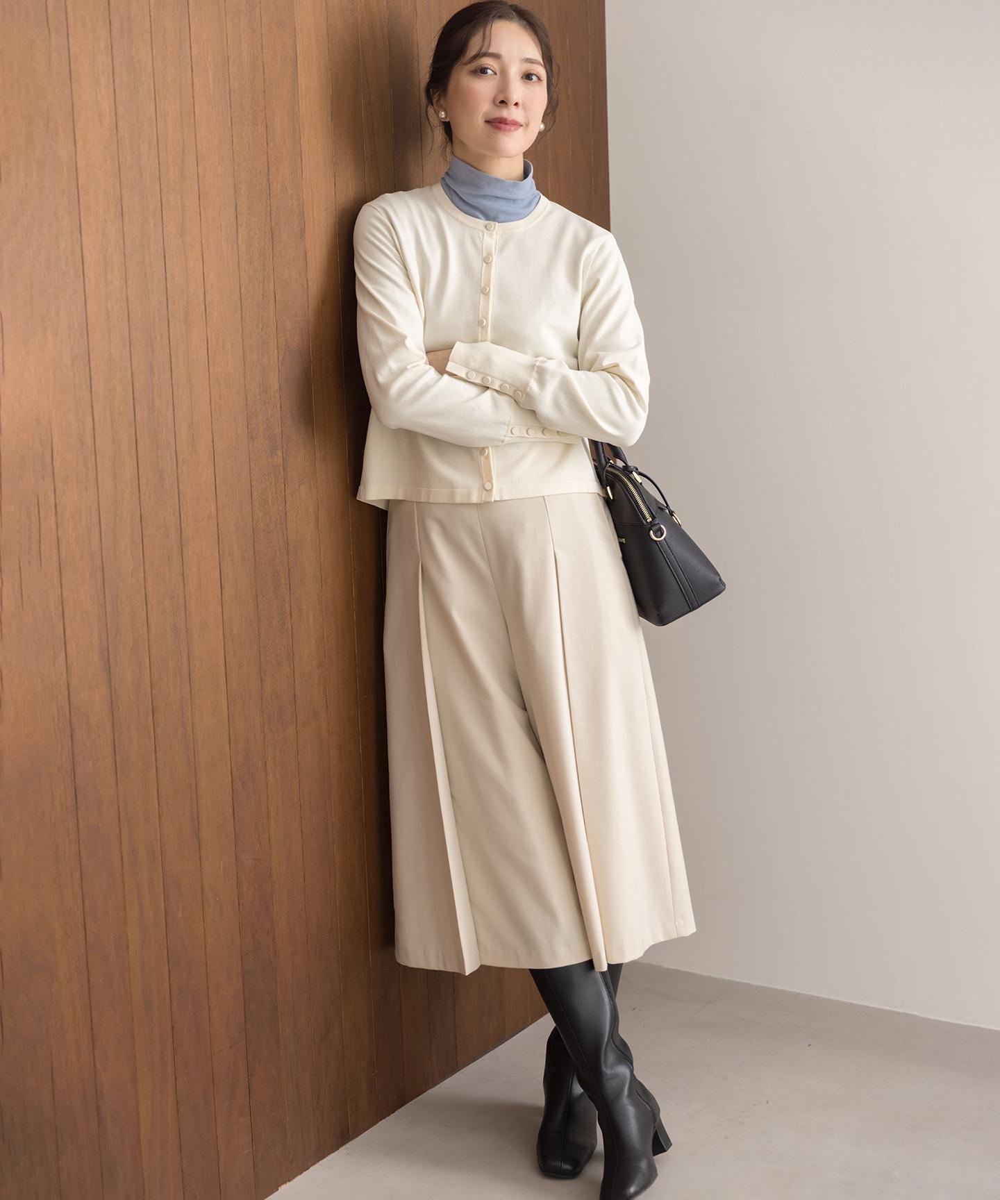 ハンサムツイルキュロット パンツ