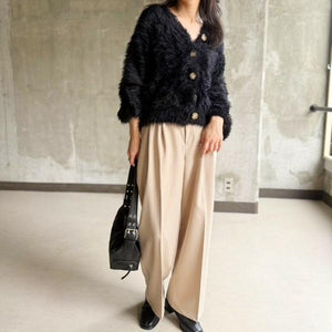 美シルエットストレートパンツ