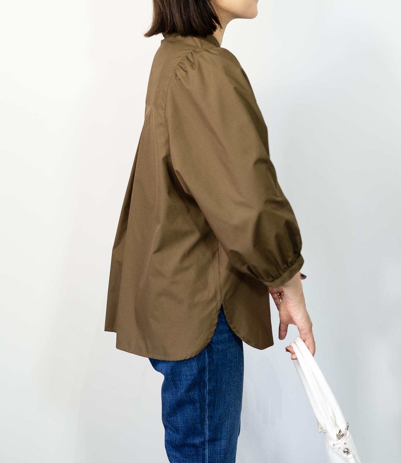 ギャザースリーブブラウス