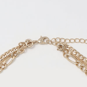 ミックスチェーン コインネックレス-3WAY-