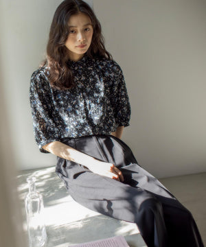 ドライタッチツイル ワイドパンツ