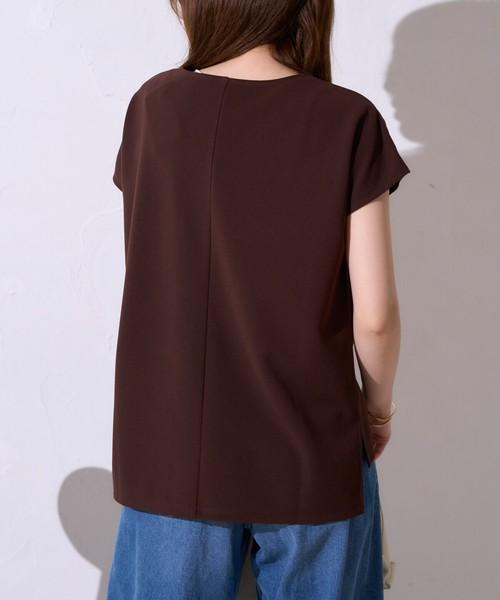 コンパクトフレンチスリーブTシャツ