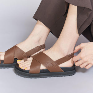 ビッグクロス バックストラップ サンダル