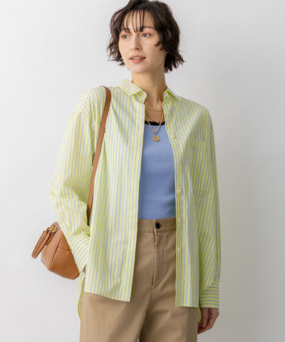 CANCLINI シャーティング ルーズフィットシャツ