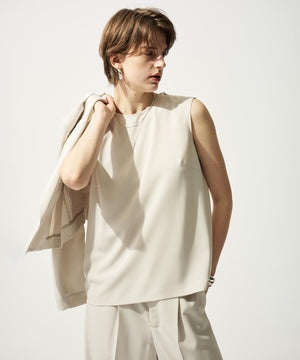 クールタッチツイル スリットブラウス