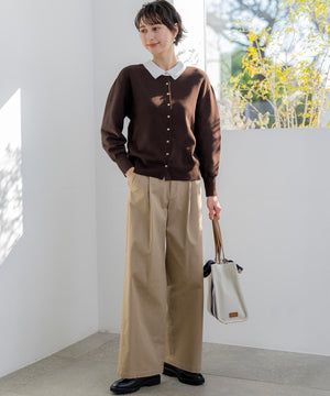 ストライプキャンバス トートバッグ