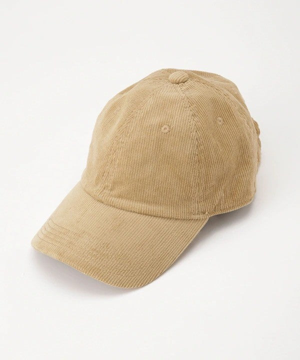 コーデュロイキャップ