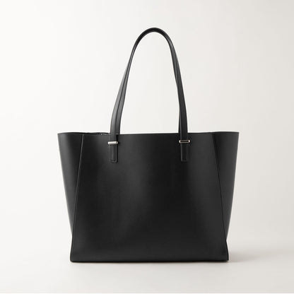 【WEB限定】ワンポイント シンプル トートバッグ（ソフトPCバッグ付） / A4 / 通勤