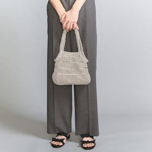 メタリックコード ミニ トートバッグ