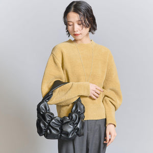 ギャザー ムーン ワンショルダーバッグ