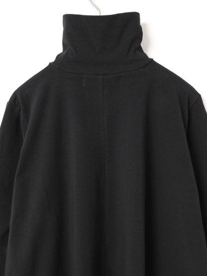 MidiUmi ハイネックフレアプルオーバー