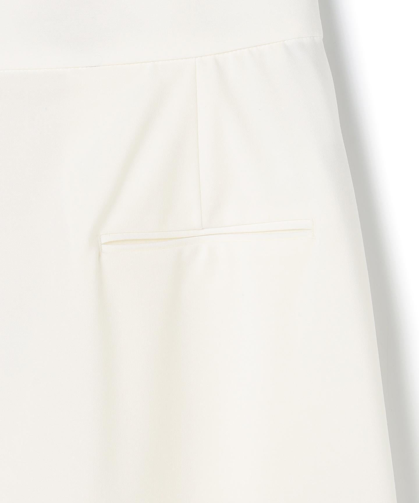 ZEPHYR / ウールライクアシンメトリープリーツスカート