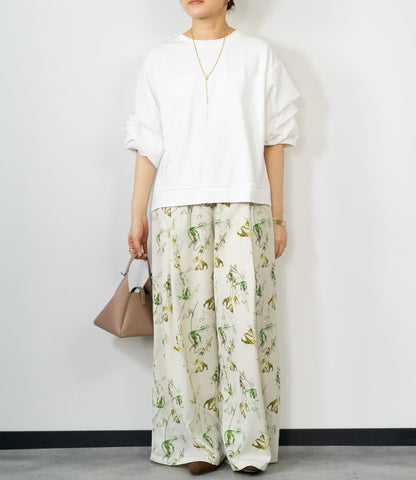 タックスリーブデザインカットソー