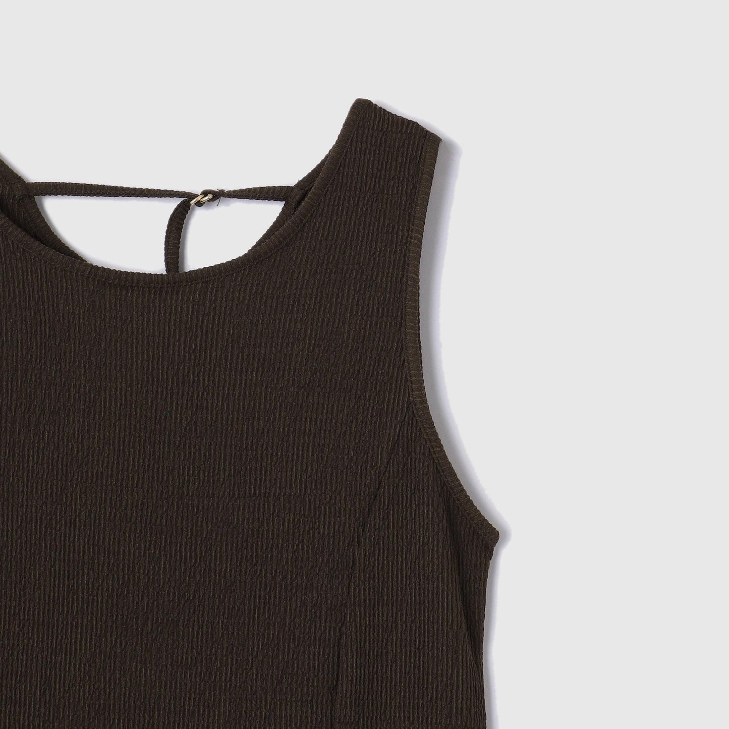 シャーリングジャージーワンピース≪洗濯機で洗える≫