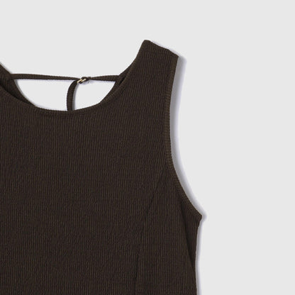 シャーリングジャージーワンピース≪洗濯機で洗える≫